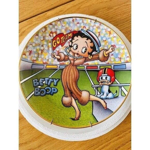 Collector Plate Betty Boop America's Sweetheart Homecoming Queen Danbury Mint - Picture 1 of 3